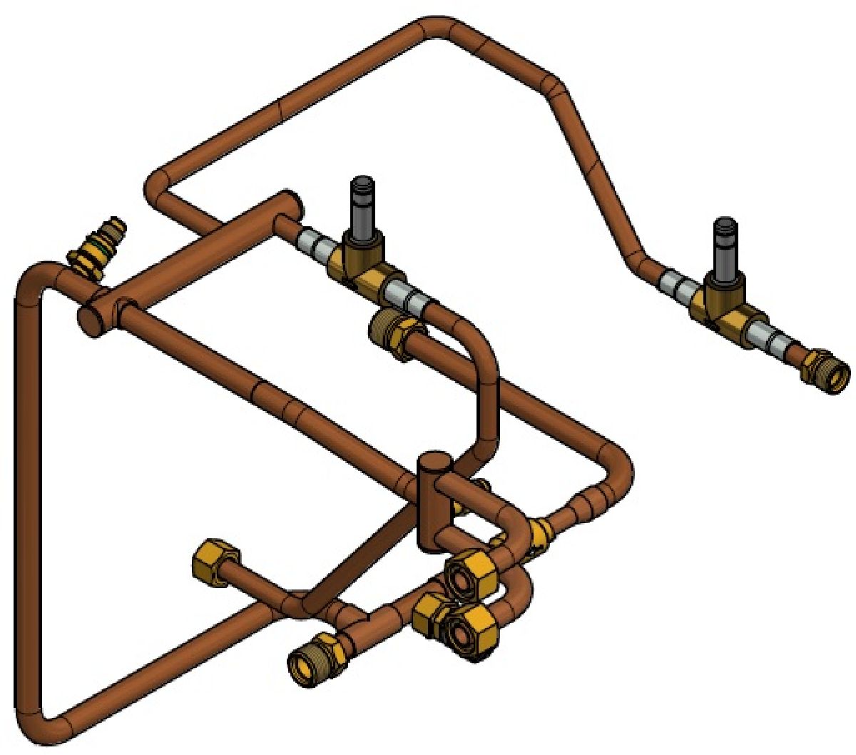 Rohrleitung &Oslash;12  TK3950