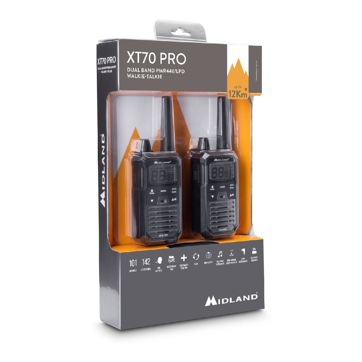 XT70 Pro Twin PMR Handfunkgert 2er Set 