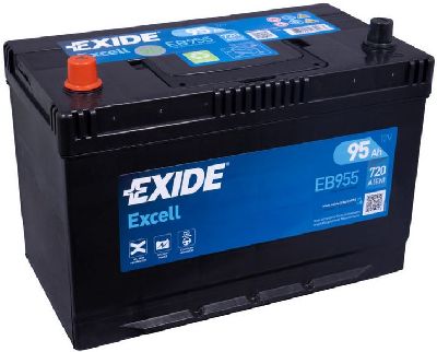 Exide Excell 12V/95Ah/720A LxLxH 306x173x222mm/B01/C:1