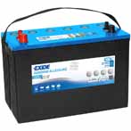 Exide Dual 12V/100Ah/720A LxLxH 330x173x240mm/B/C:1