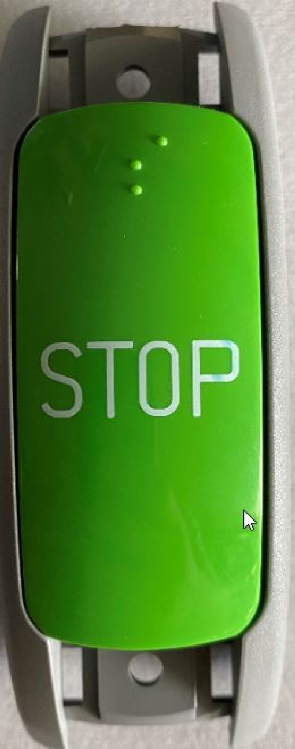 Signalvorrichtung "Stop" f. Flächenanbau
