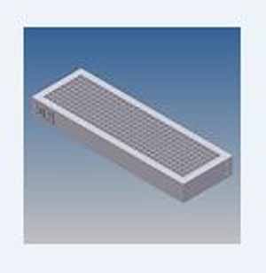 Filter kompl. 430x140x48mm