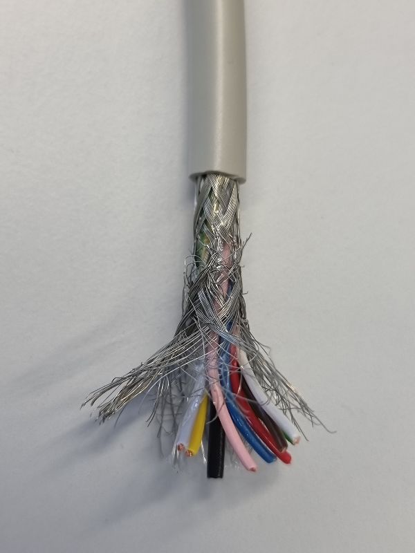 Steuerkabel abgeschirmt LiYCY 8 x 0.25 mm2