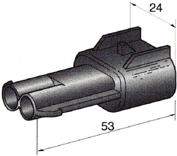 Steckergehäuse Delphi Metri-Pack 280