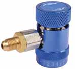 ND Schnellkupplung R1234yf Blau inkl. Adapter 12mm Aussengewinde