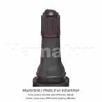 Valve TR412 Snap-in dmont (EMB100) LxD: 33x15mm / Dimension du trou: 11.3mm