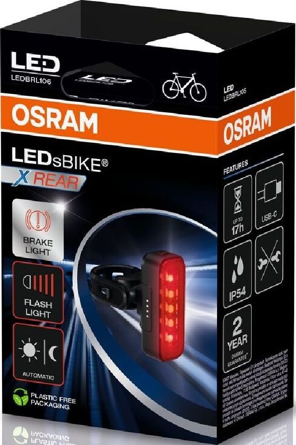 LEDsBIKE X REAR Fahrradbeleuchtung-R�ckleuchte