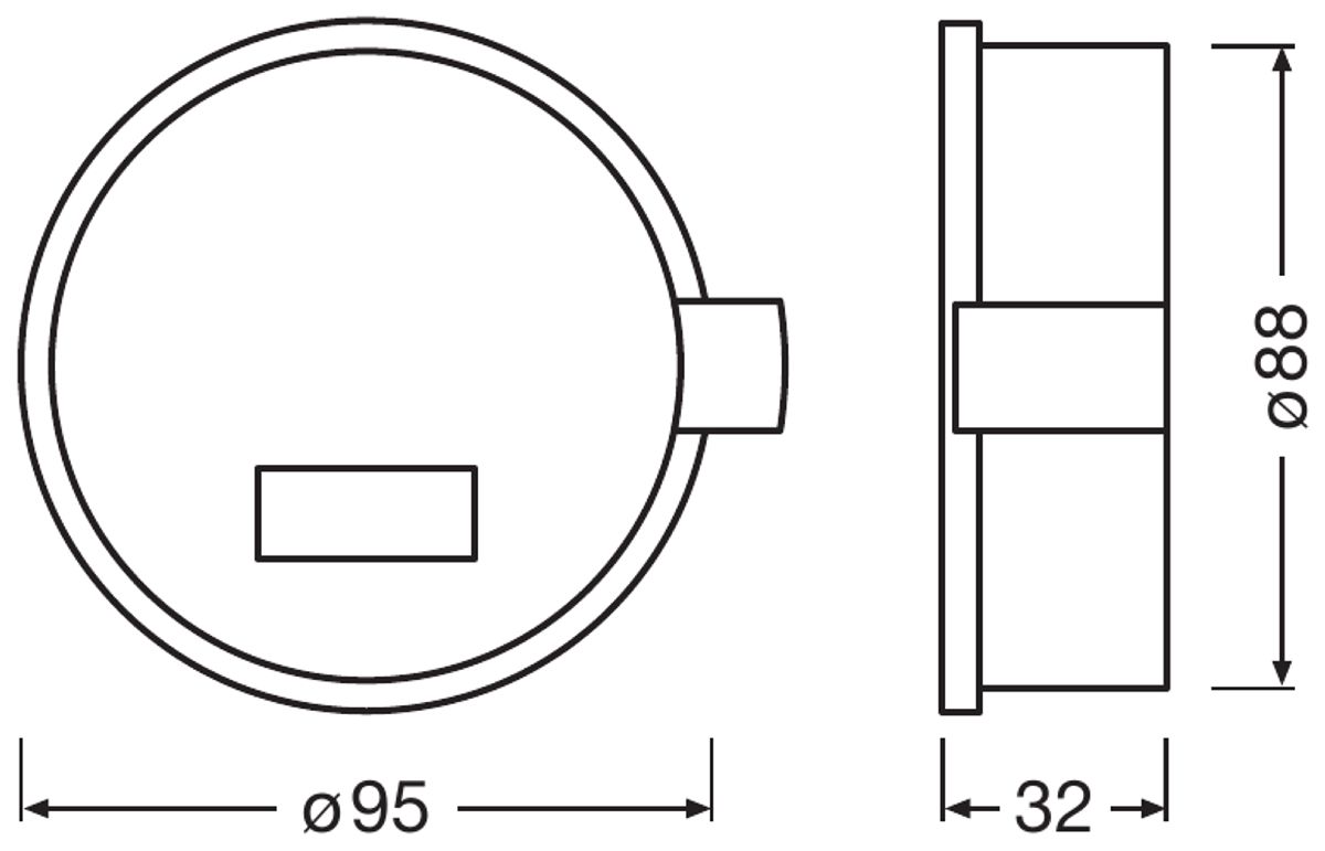 LEDriving Cap Ledcap03 Durchmesser 87mm