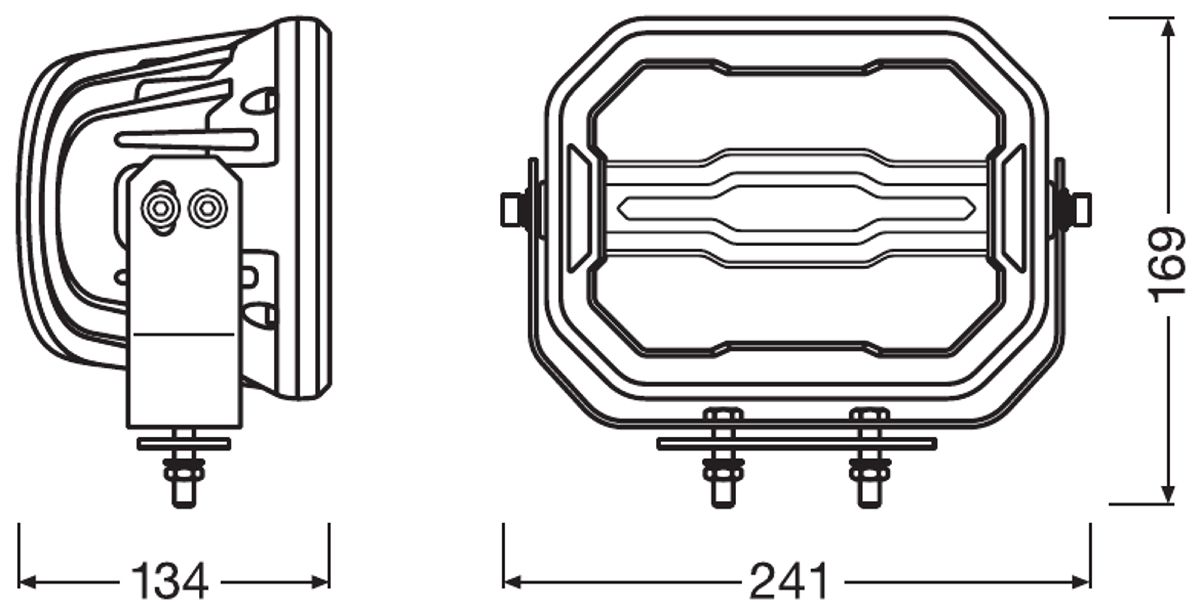 Osram LEDriving CUBE MX240-CB 12-24V/4000Lumen/6000Kelvin