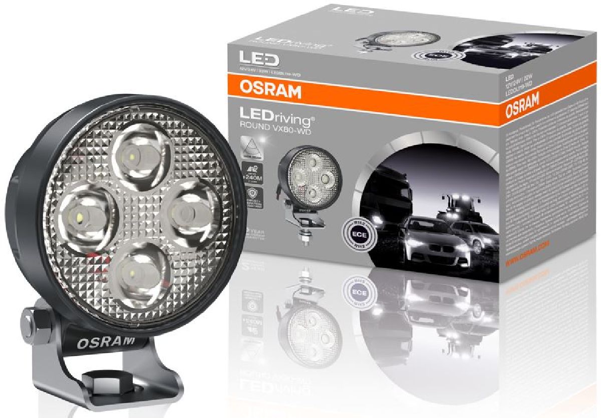 Osram LEDriving ROUND VX80-WD 12-24V/1150Lumen/6000Kelvin