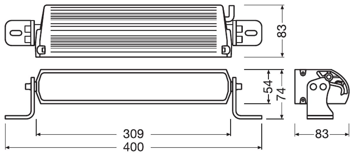 LEDriving Lightbar FX250-SP Gen. 2 12-24V/2120Lumen/6000Kelvin