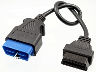 OBD-2 Kabel-Verlngerung  0.4M fr NFZ + PKW