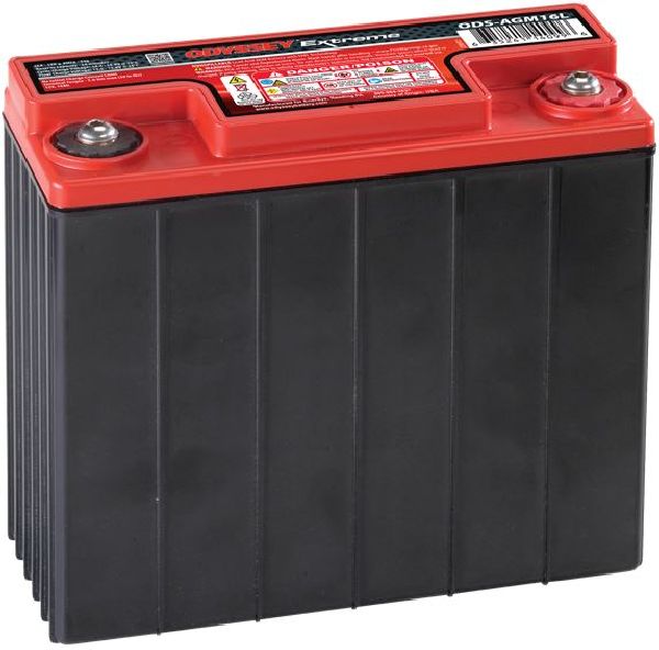 Odyssey AGM-Batterie 12V/16Ah/170A LxBxH 177x73x168mm/S:0 / DIN 51913