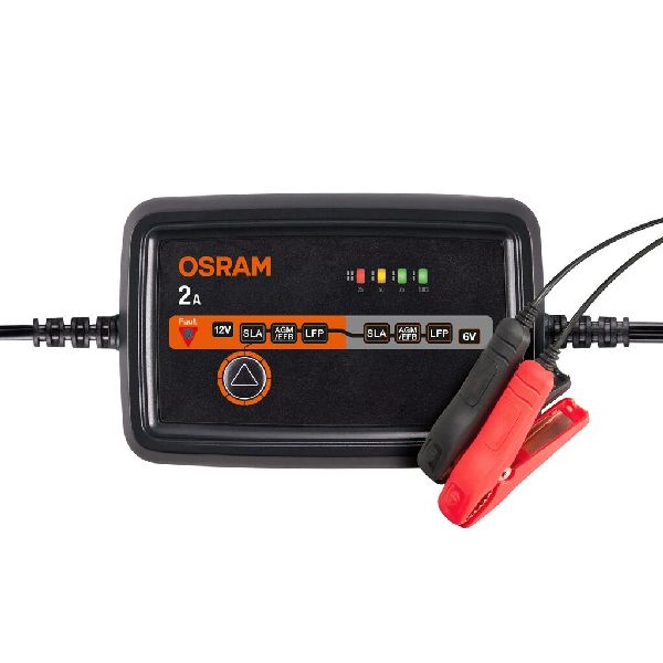Osram Chargeur de batterie 2A/6-12V