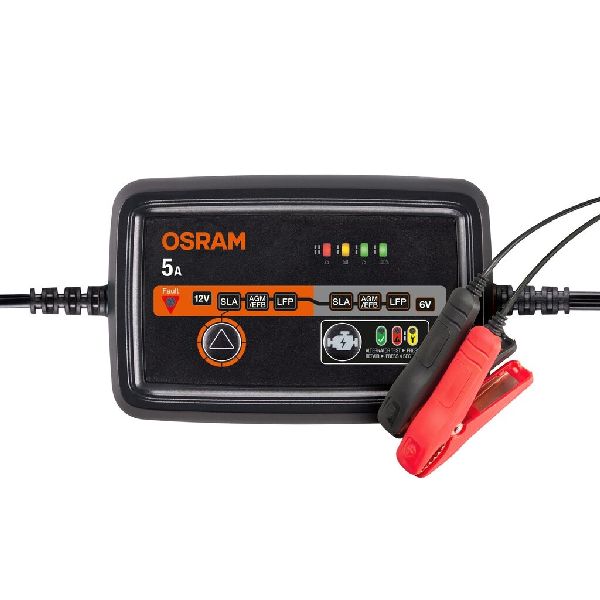 Osram Chargeur de batterie 5A/6-12V