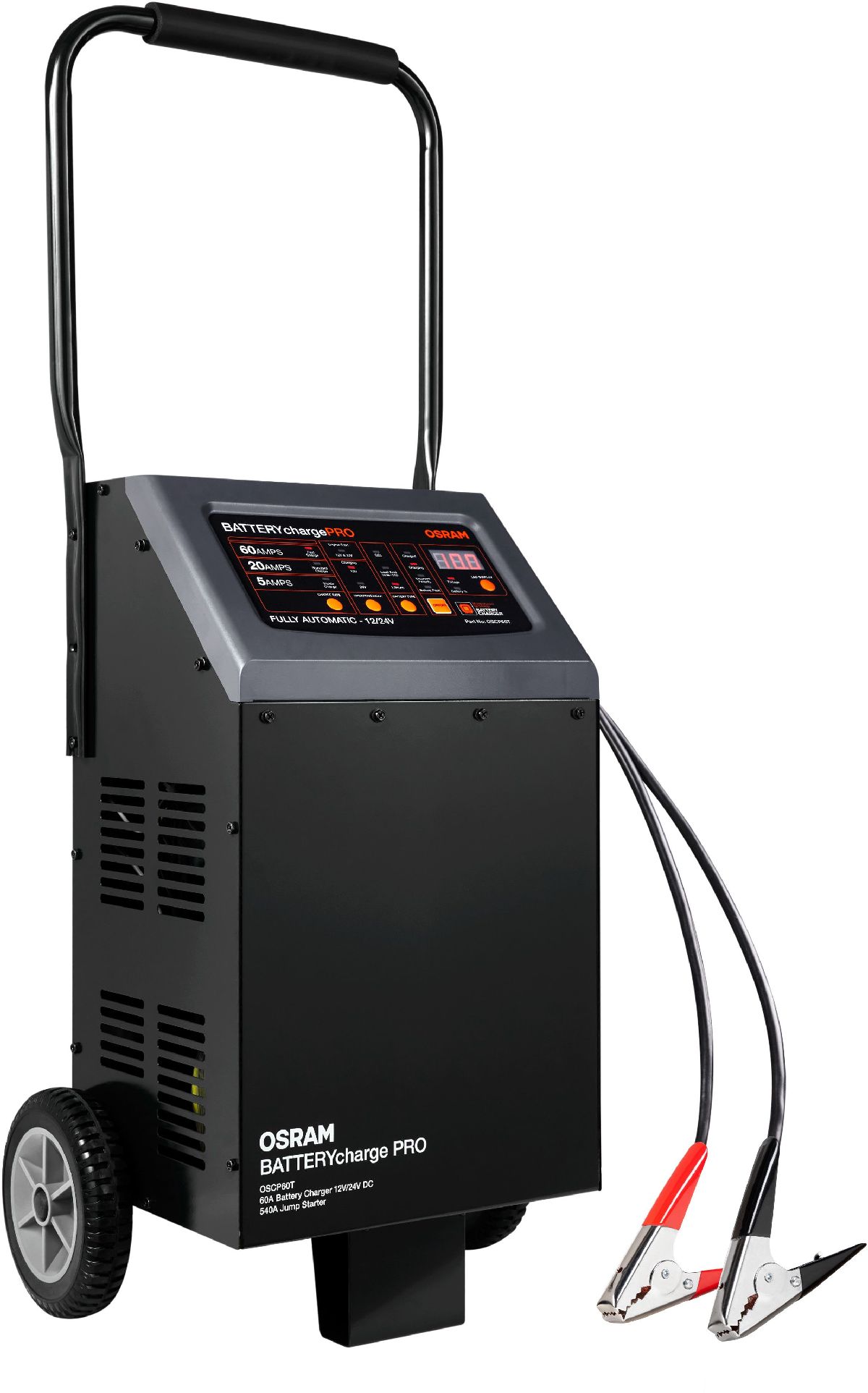 BATTERYcharge PRO Chargeur de batterie 12-24V / 60A