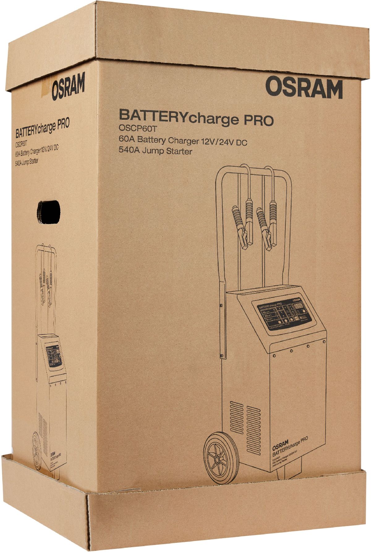 BATTERYcharge PRO Batterieladegert 12-24V / 60A