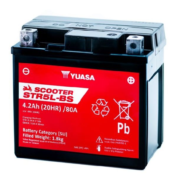 Scooter AGM 12V/4Ah/80A LxLxH: 115 // 72 // 107 // C:0