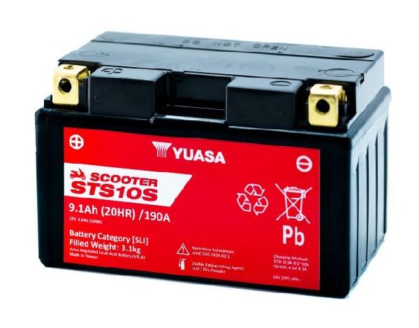 Scooter AGM 12V/9Ah/190A LxLxH: 150 // 87 // 93 // C:1
