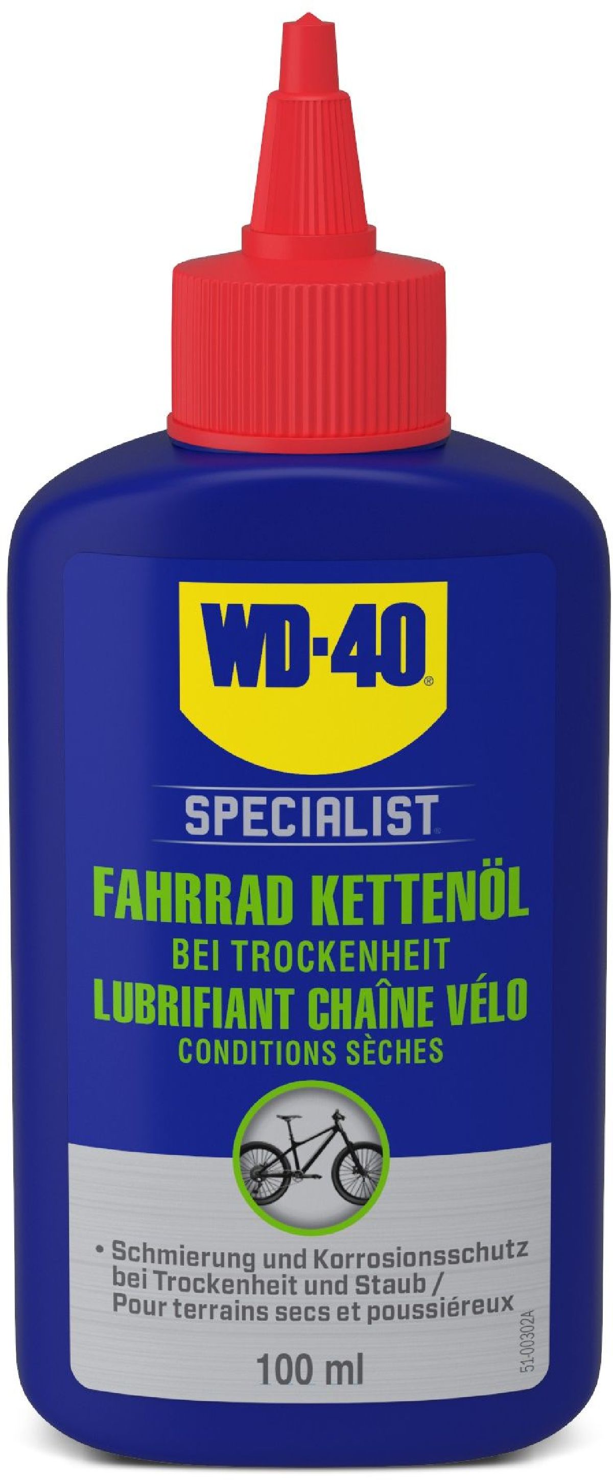 WD-40 Bike Kettenl Trocken 6x100 ml