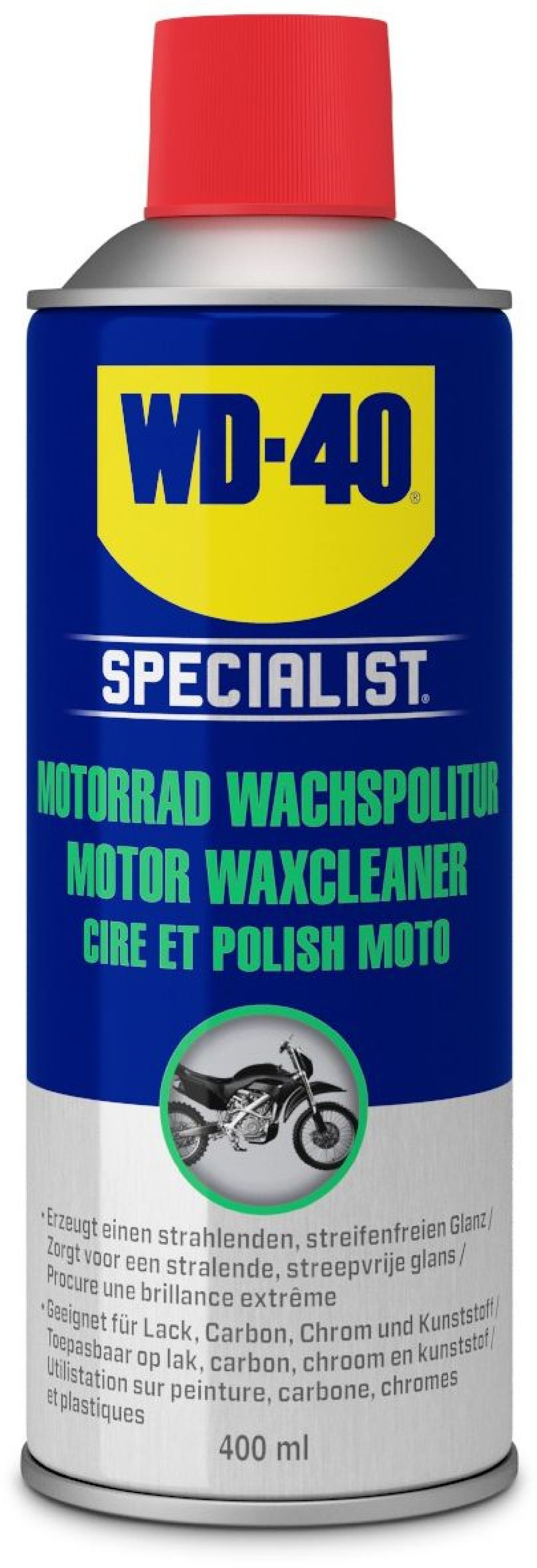 WD-40 Spec. Motorbike Wachspolitur Spraydose 400 ml