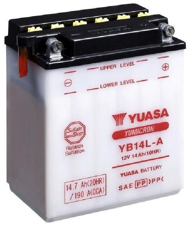 Yumicron 12V/15Ah/190A LxBxH: 134 // 89 // 166 // S:0