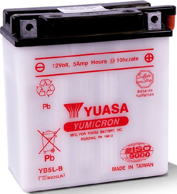 Yumicron 12V/5.3Ah/60A LxLxH: 121 // 61 // 131 // C:0