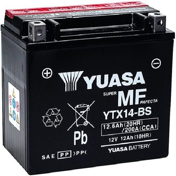 AGM 12V/12.6Ah/200A LxLxH: 150 // 87 // 145 // C:1