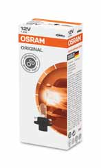 OSRAM Ampoule MINIWATT 12V 1,2W BX8,4d