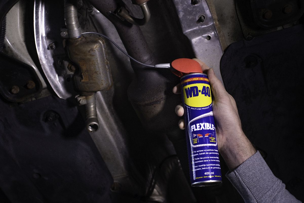 WD40 Multifunktionsl Spraydose 400 ml flexibler Sprhschlauch