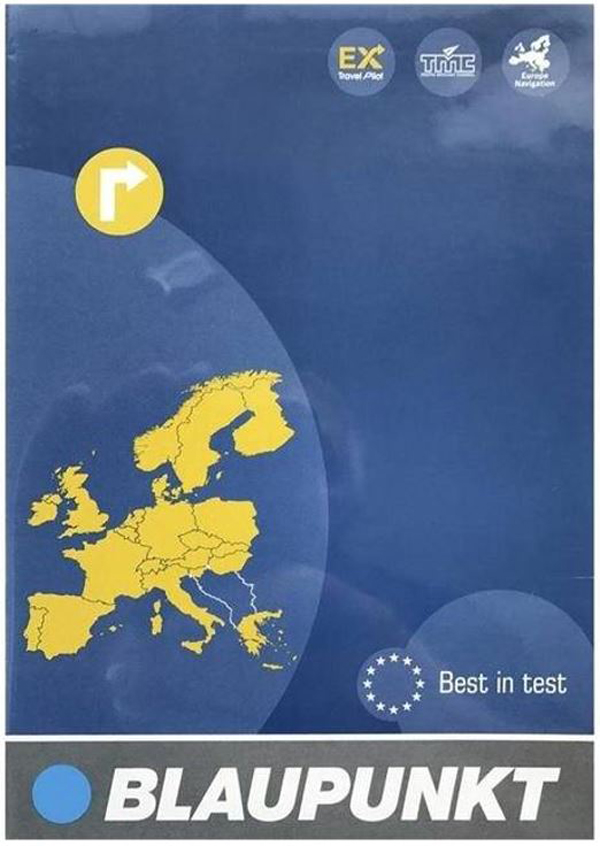 BLAUPUNKT Truck Navigation map EU