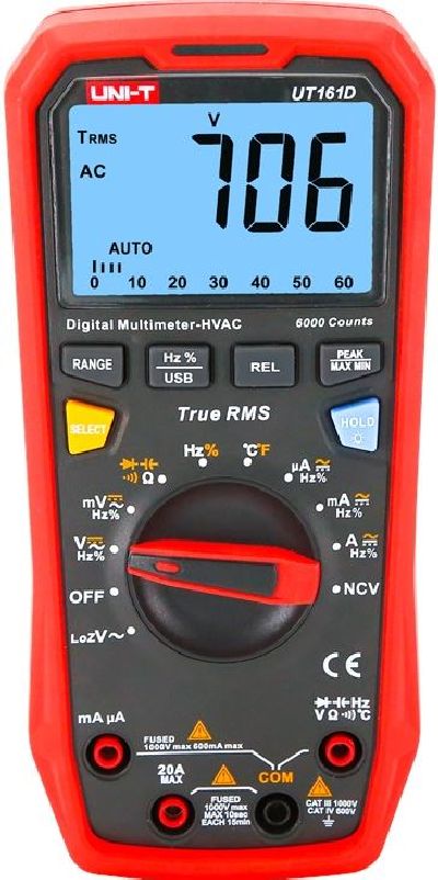 Multimtre digital 20A max./Diode Test