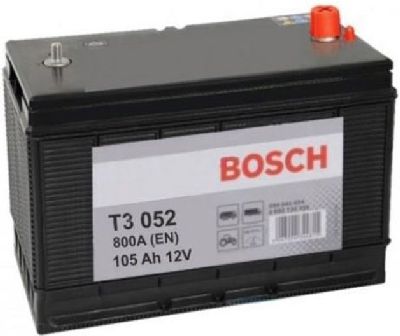 Batterie Bosch 12V/105Ah/800A LxLxH 330x172x238mm/C:9