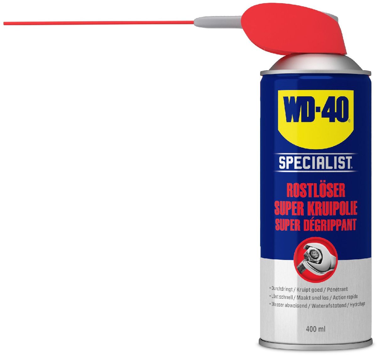 WD-40 Specialist Hochleistungsrostlser 400ml mit Smart Straw
