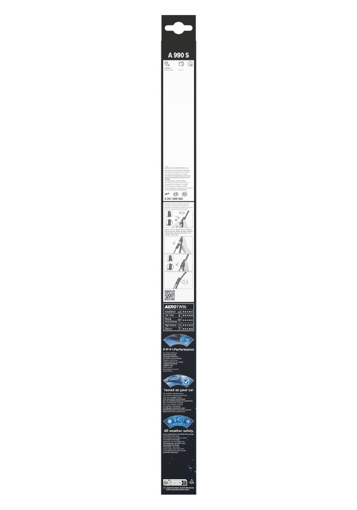 Balai Aerotwin paire 575/575mm