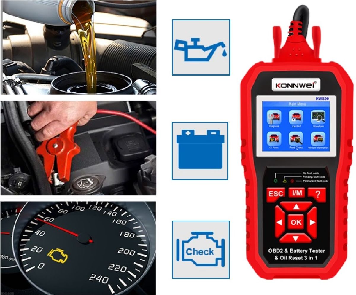 Outil de diagnostic automobile OBDII-Scanner