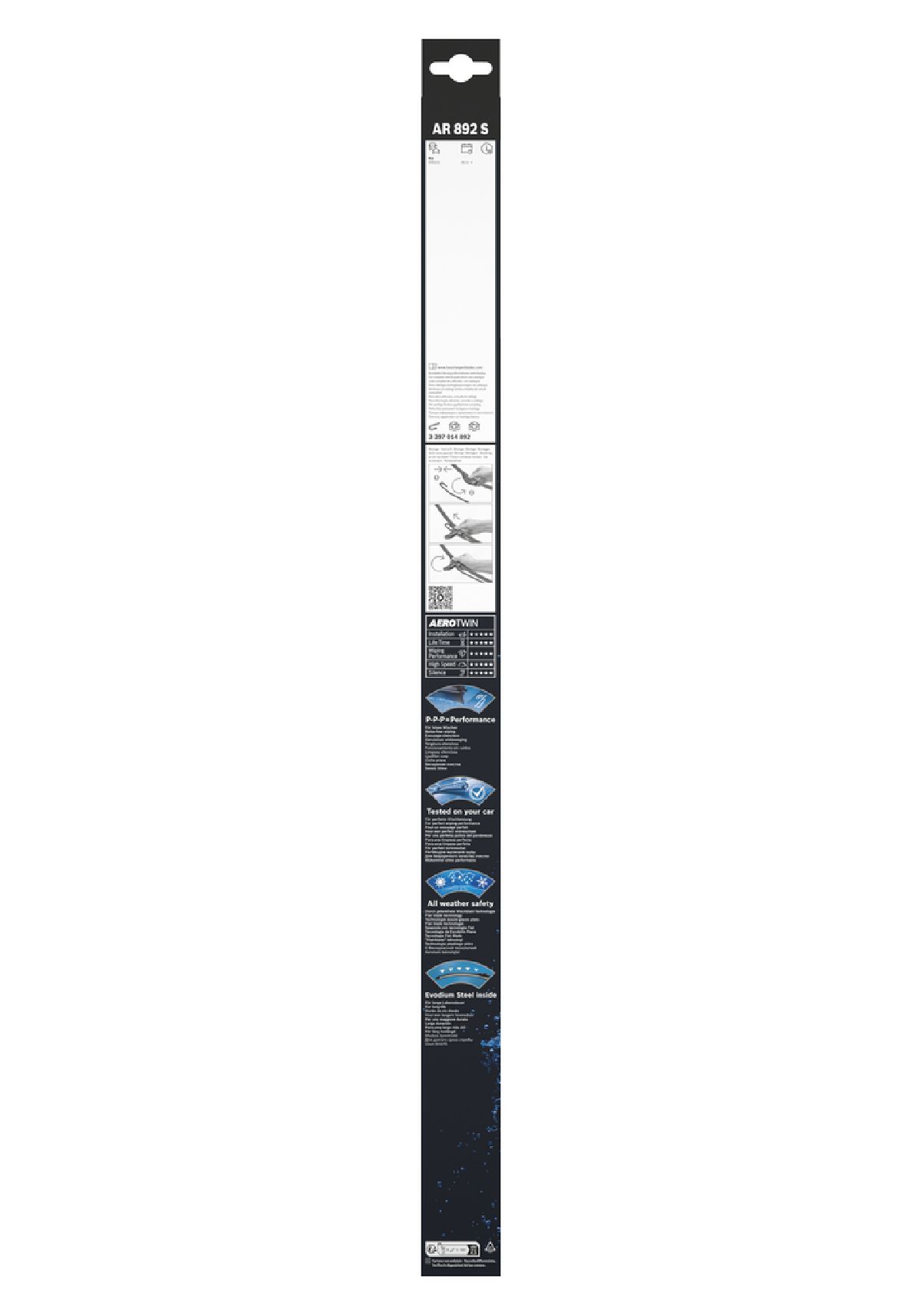 Balai Aerotwin paire 650/400mm