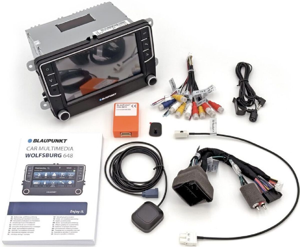 Wolfsburg 648 DAB 2-DIN Multimedia Unit