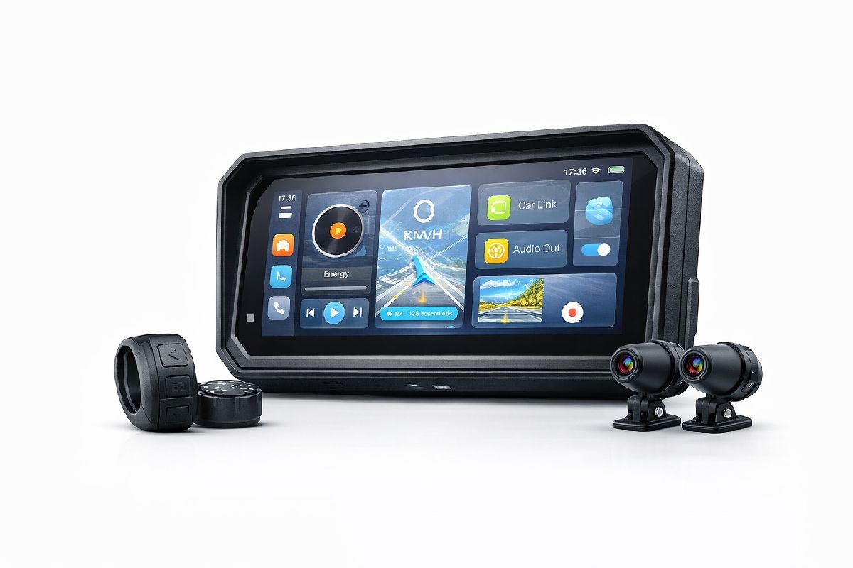 Motorrad-Carplay-Bildschirm, Android