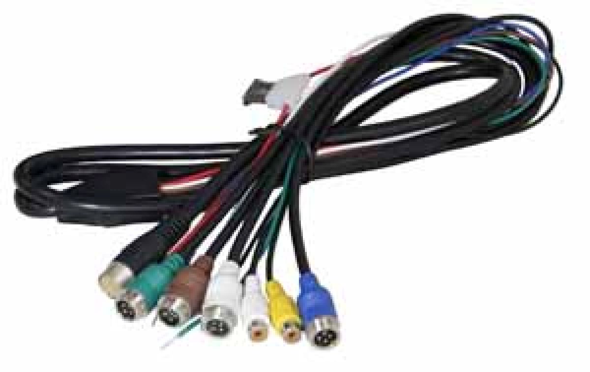 22 PIN AV & Spannungs Adapter