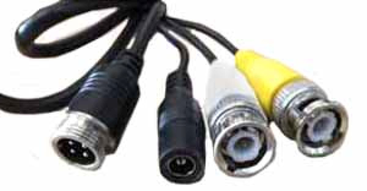 4PIN zu RCA Adapterkabel