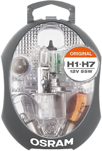 OSRAM Minibox H1/H7 Inhalt 7 Glhlampen & 3 Sicherungen