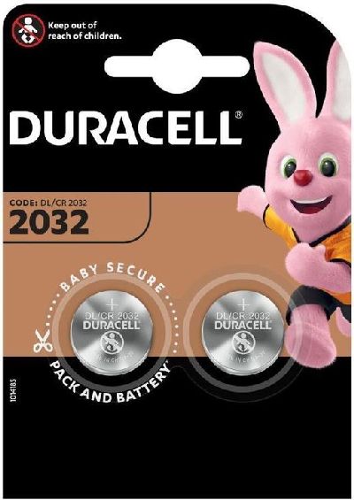Duracell Batterie ELECTRONICS CR2032 / Blister à 2 Stk.
