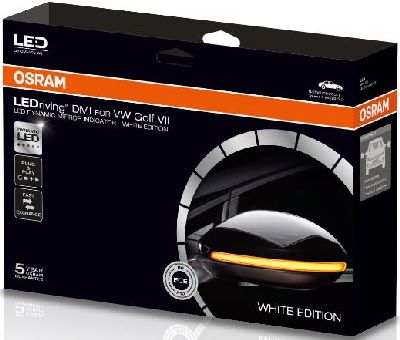 OSRAM LEDriving dynamischer Spiegelbl. Golf 7 Set weiss