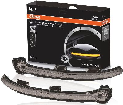 OSRAM LEDriving dynamischer Spiegelbl. Golf 7 Set schwarz